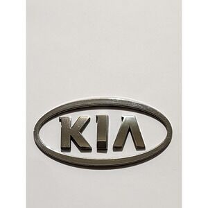 Kia‎ Spectra Sedona AMANTI Emblem Logo Symbol Badge Trunk Lid Rear Chrome OEM